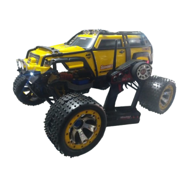 AUTOMODELO TRAXXAS ELÉTRICO SUMMIT 1/10 MONSTER TRUCK ROCK CRAWLER RÁDIO 2.4GHZ 4 CANAIS SEMINOVO REVISADO TRAXSU